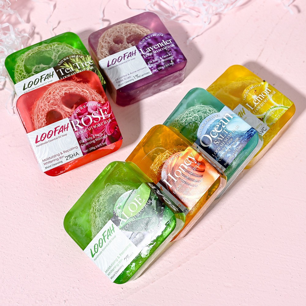 Essential Oil Soap - صابون حمض الكوجيك مصنوع يدويًا مع