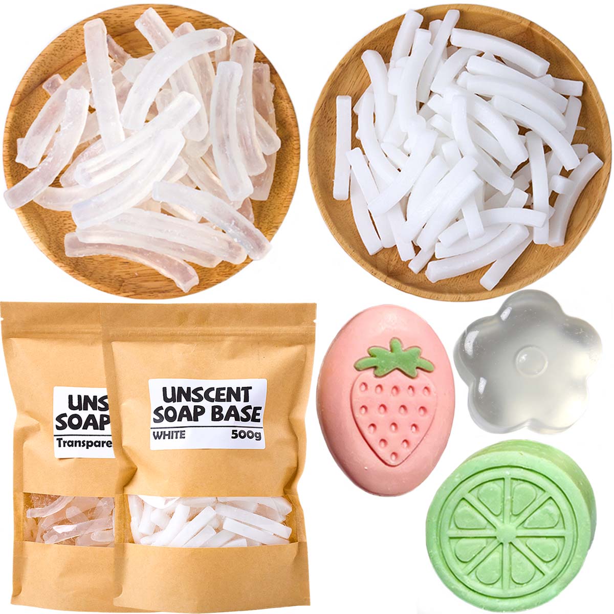 Soap Making Glycerin Base - 500 جرام قاعدة صابون الجلسرين لصنع