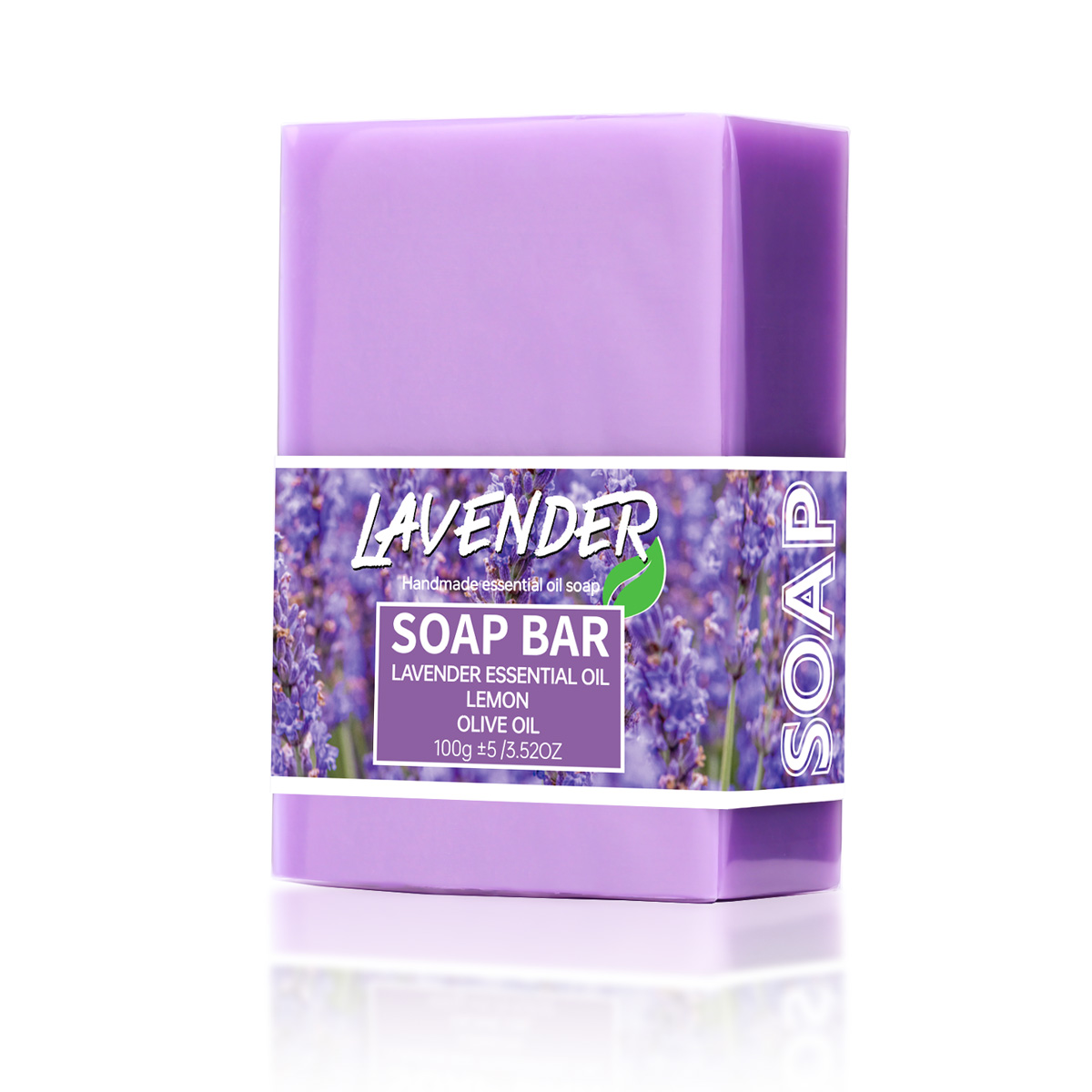 100 جرام من زيت اللافندر المصن - مراجعة Essential Oil Soap وسعره