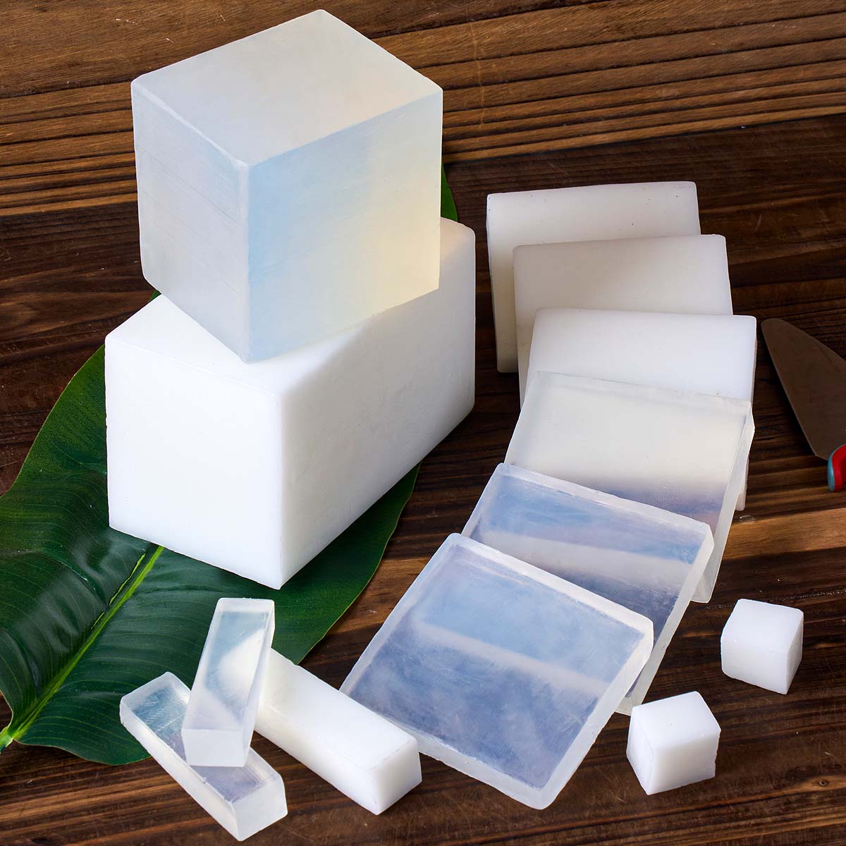 قاعدة صابون بيضاء شفافة 1000 ج - مراجعة Soap Making Glycerin Base وسعره