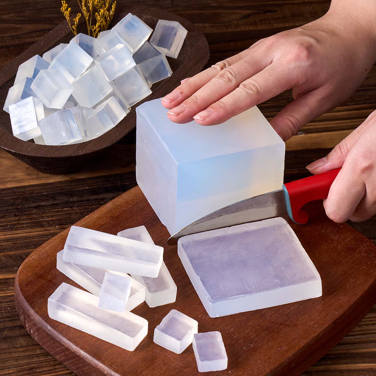 1000 جرام قاعدة صابون الجلسرين - مراجعة Soap Making Glycerin Base وسعره