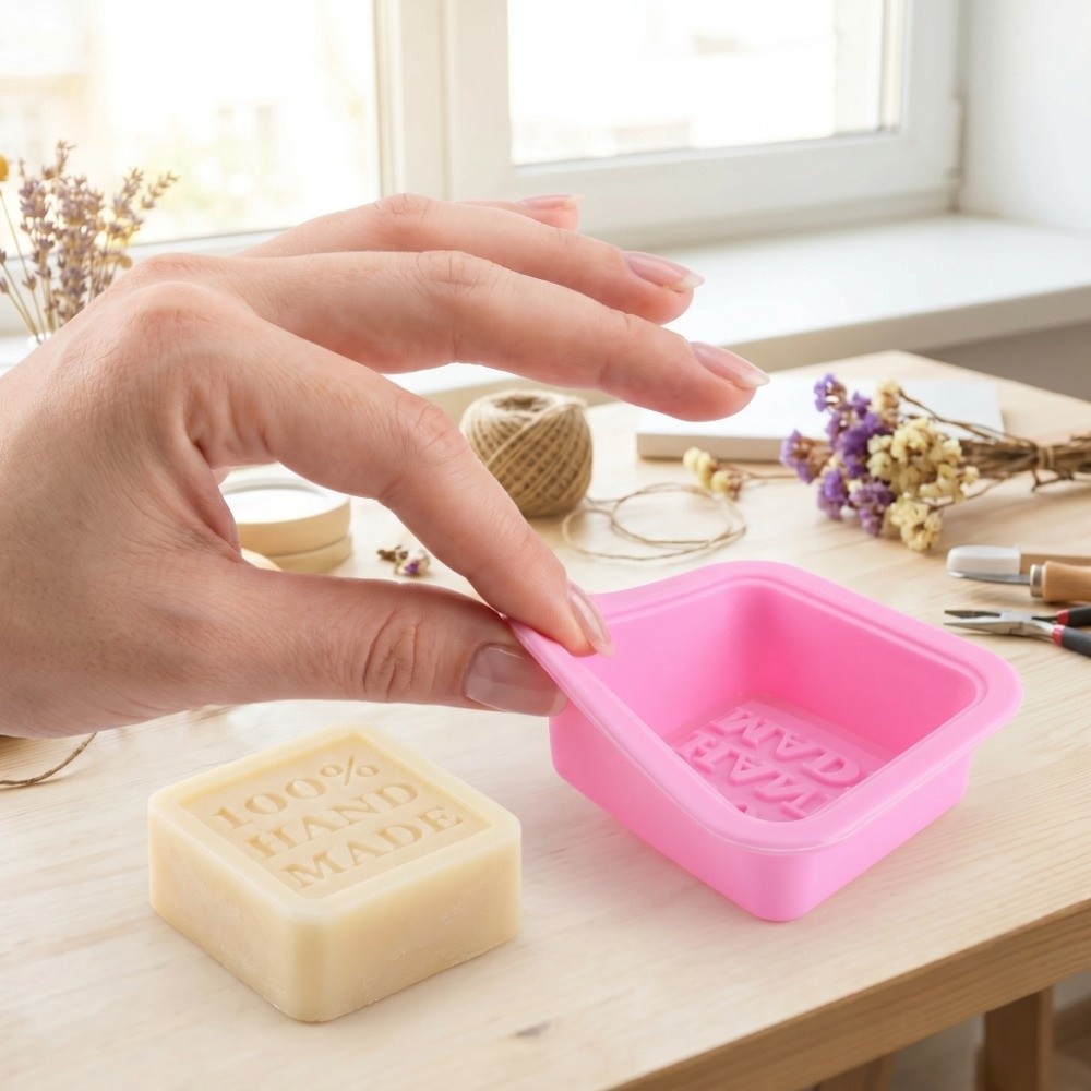 25 قطعة قالب صابون سيليكون قاب - مراجعة Soap Making Easy وسعره