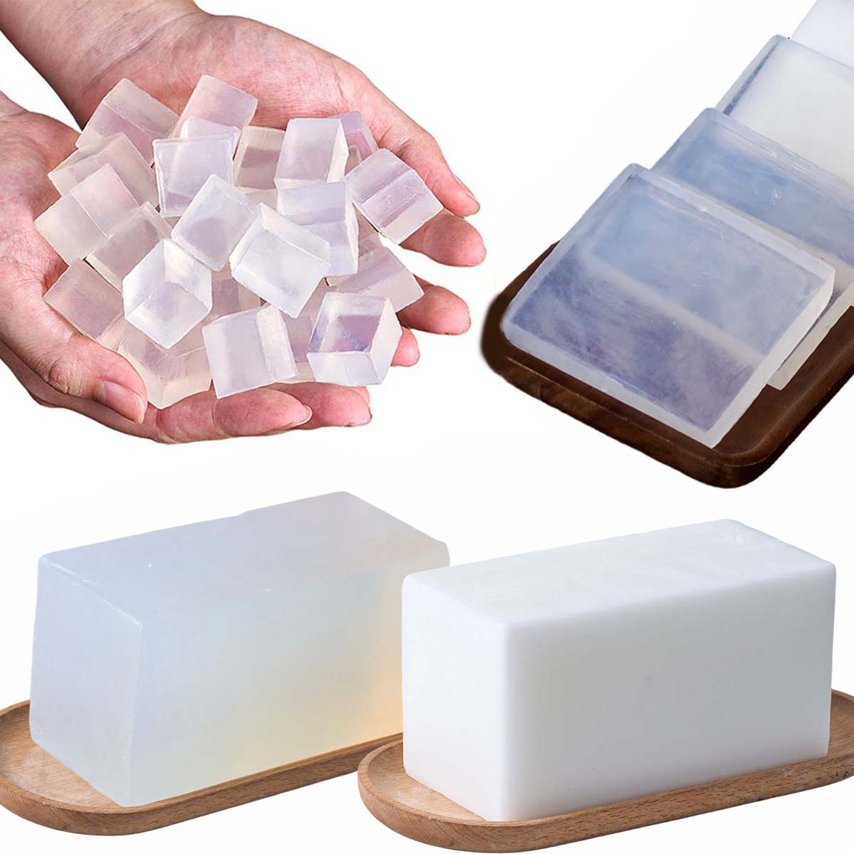 1000 جرام قاعدة صابون الجلسرين - مراجعة Soap Making Glycerin Base وسعره