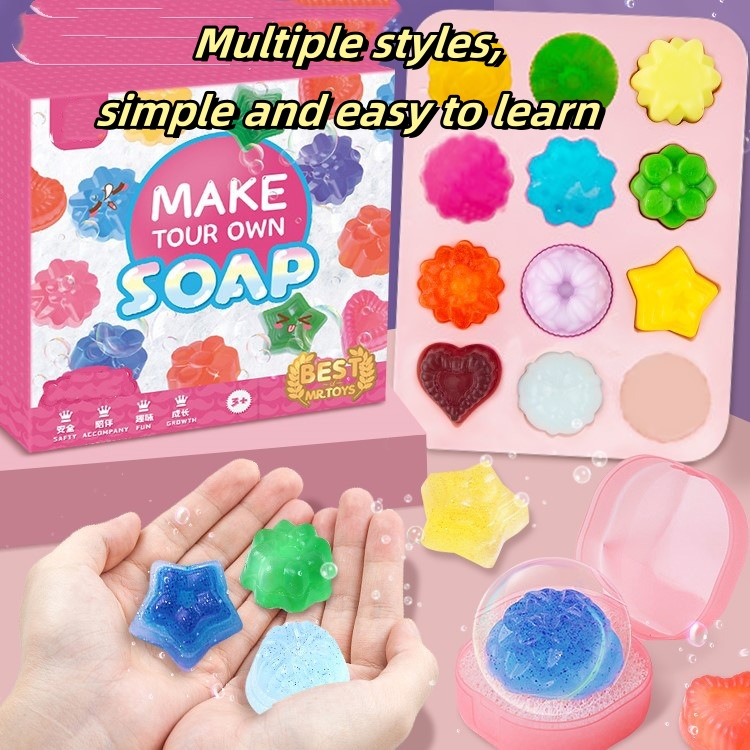DIY اليدوية الصابون الكريستال  - مراجعة Soap Making Game وسعره