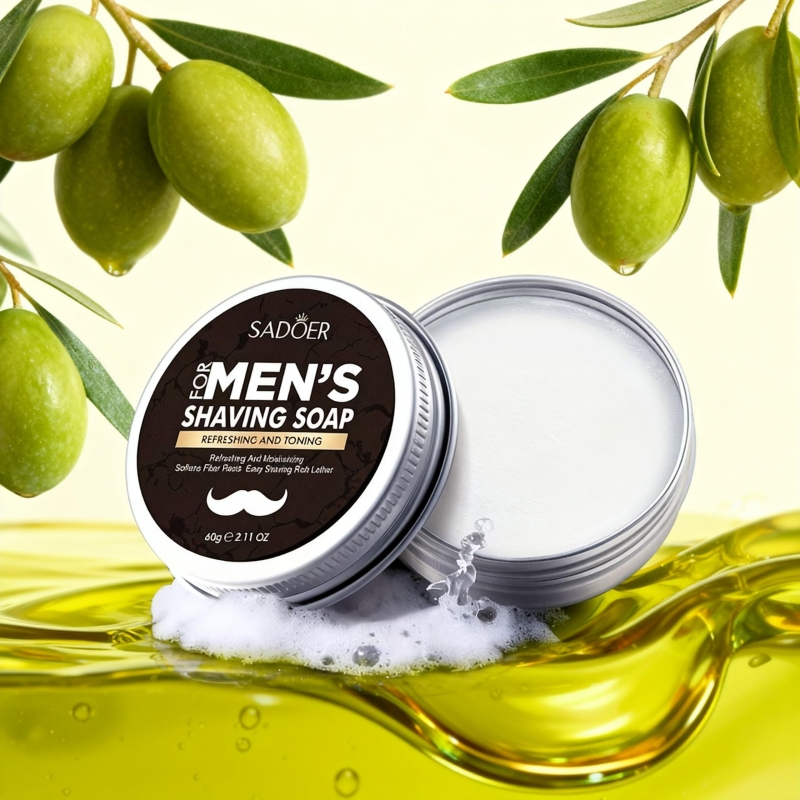 صابون حلاقة للرجال، يحتوي على  - مراجعة Soap Making Easy وسعره