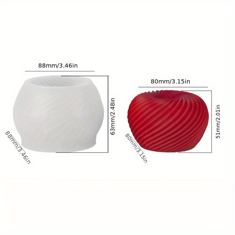 قالب سيليكون على شكل تفاحة حمر - مراجعة Soap Making Equipment وسعره